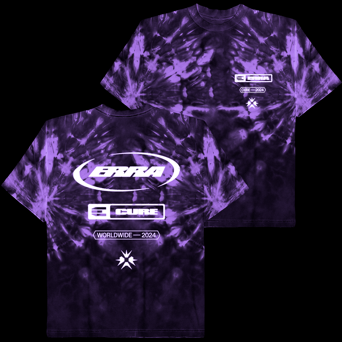 Cure Purple Dye Tee